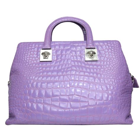 versace purple purse